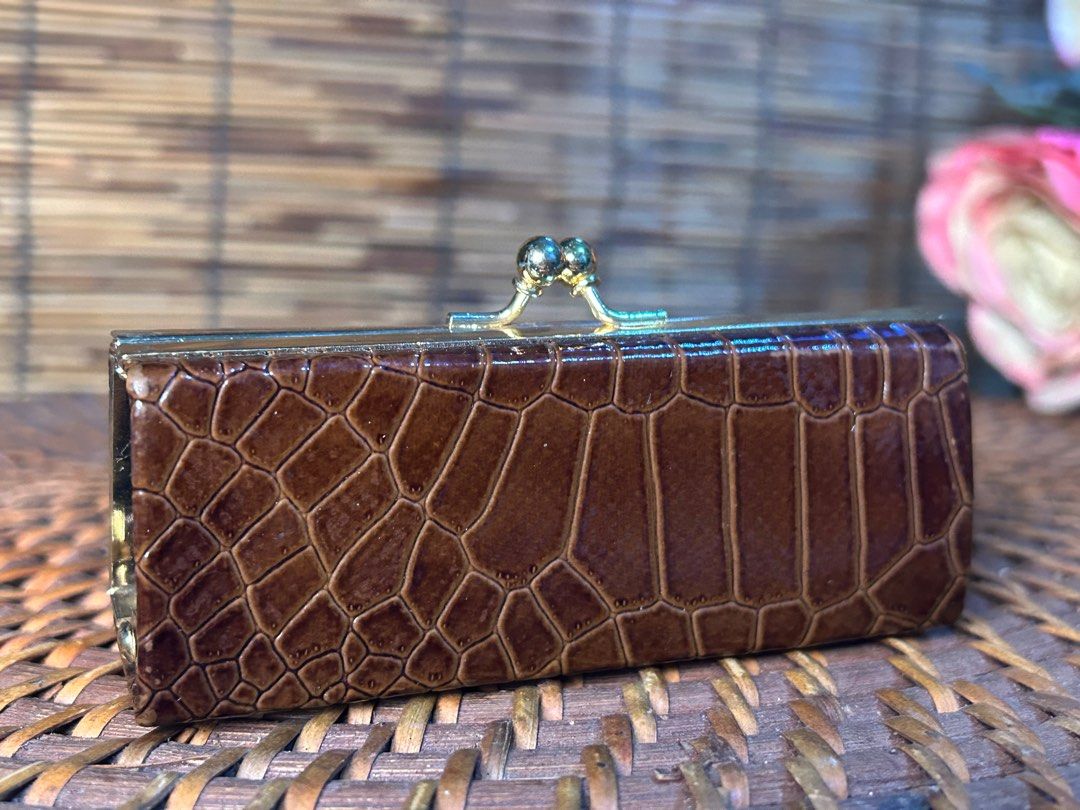 Crocodile coin purse deals