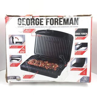 GEORGE FOREMAN Portable Electric Grill 220volts