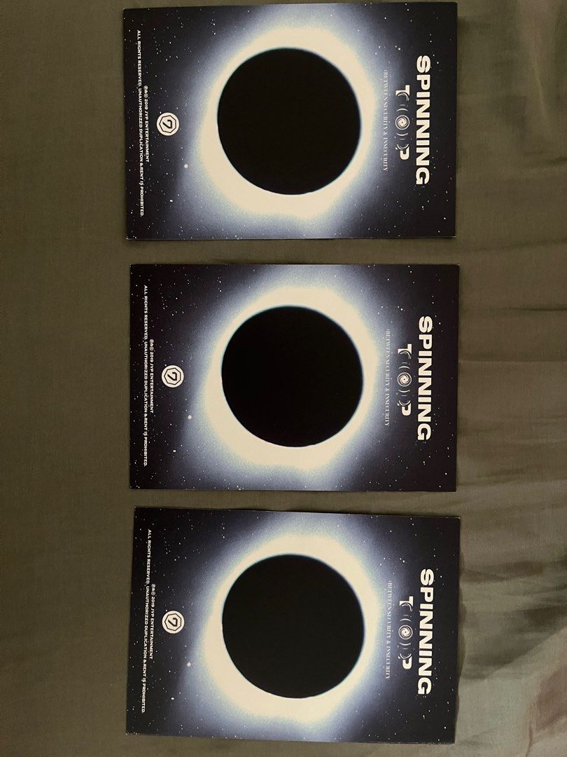 GOT7 SPINNING TOP BETWEEN SECURITY AND INSECURITY (original photocards