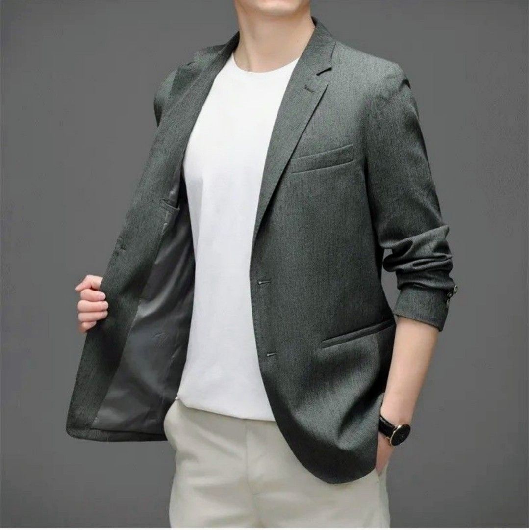 Mens green blazer clearance jacket