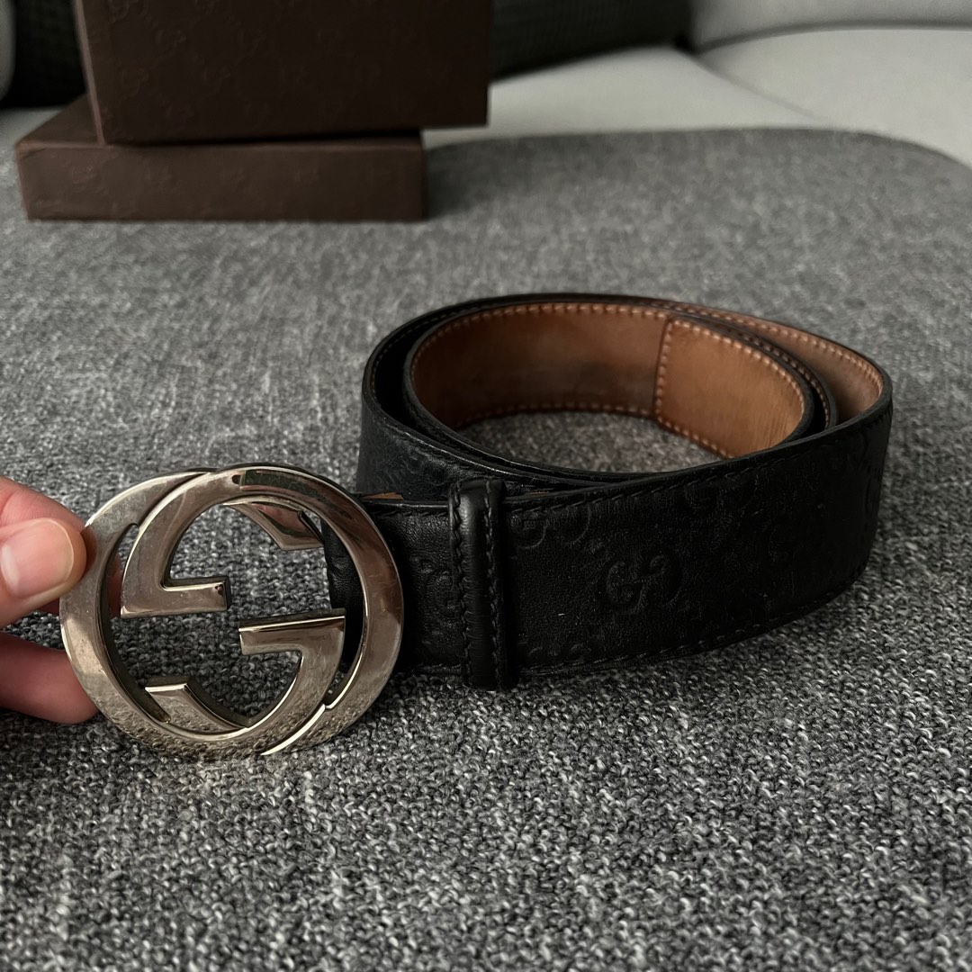 Classic black gucci 2024 belt