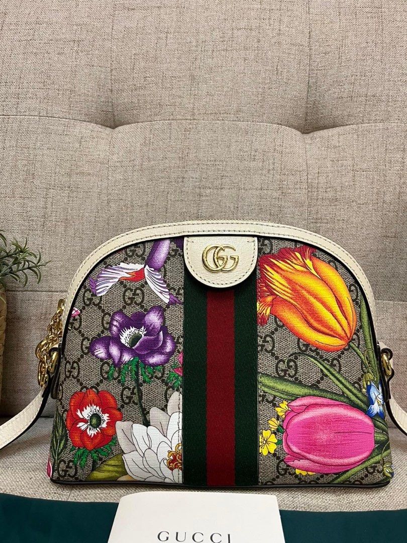 Gucci Ophidia Floral Dome Small (Category: Luxury Bags & Wallets) located in Manila. Submitted by bagislifeshop (Listing ID 1247848487, Image 2). Description: On Hand in PH 100% Authentic Gucci Ophidia Floral Dome Small Condition: 9/10 Comes with Dustbag, Gift Receipt and Booklet .