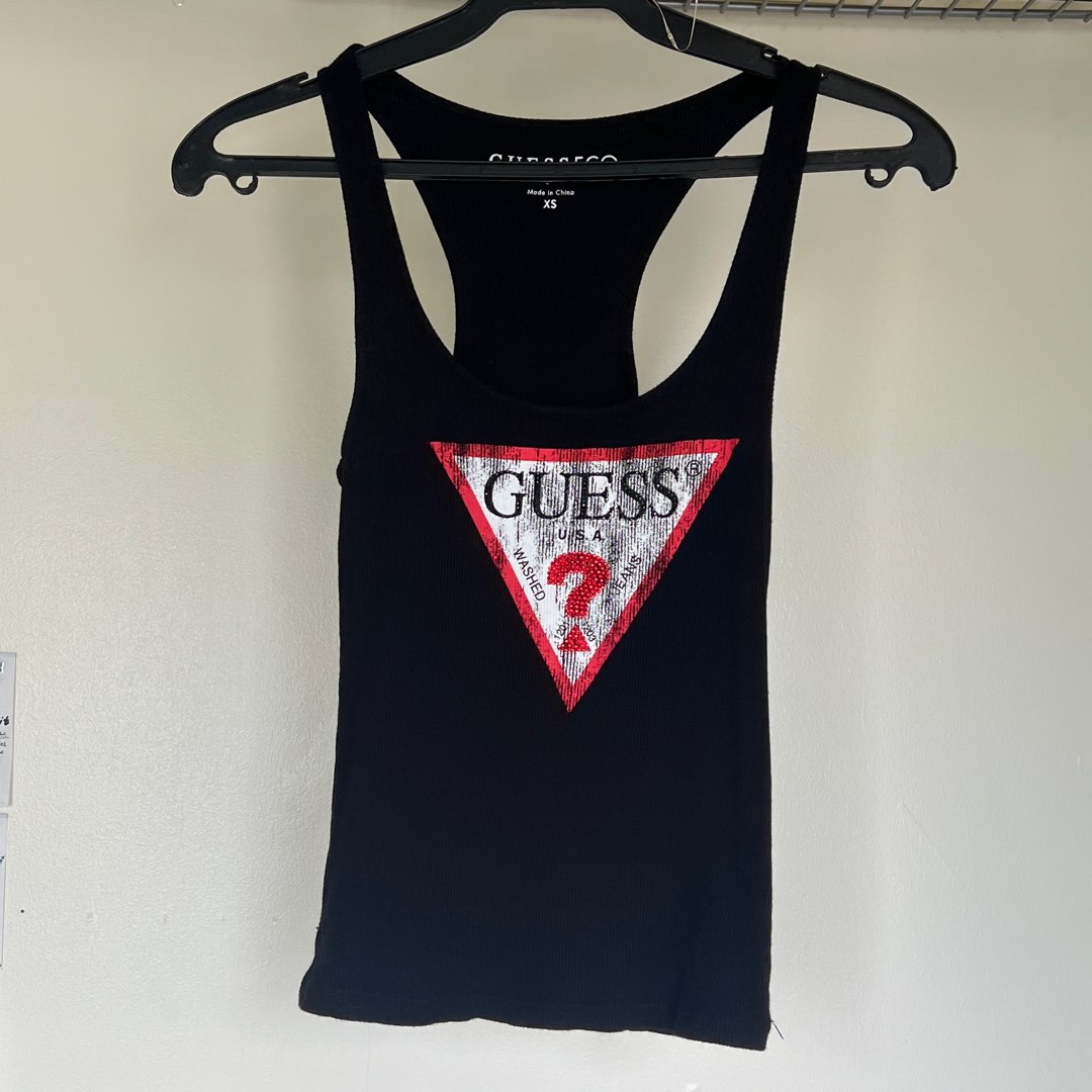 Guess Black Sando on Carousell