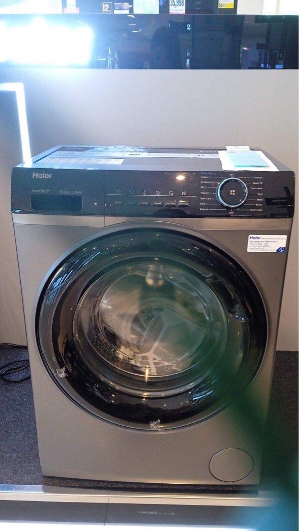 HAIER FRONT LOAD WASHING MACHINE, TV & Home Appliances, Washing