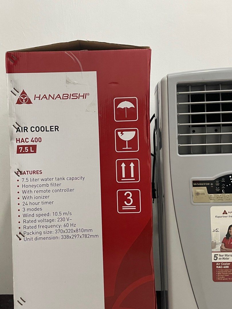 Hanabishi Air Cooler HAC 400 on Carousell