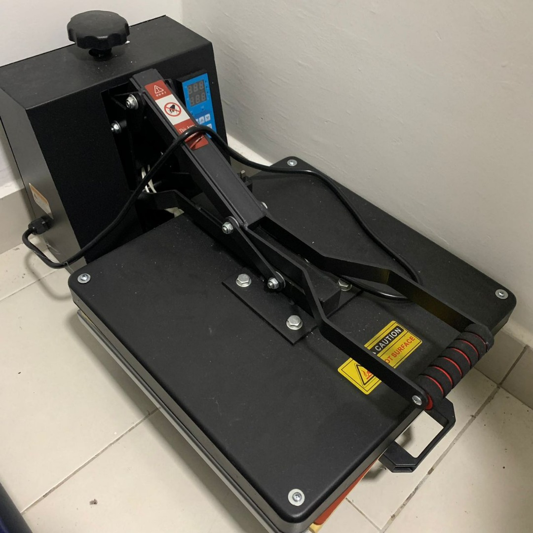Heat Press Machine 38x38cm, Computers & Tech, Office & Business ...