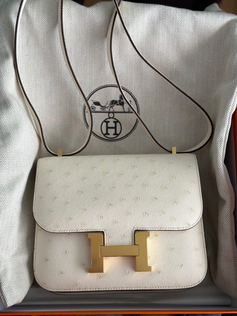 Hermes, Bags, Brand New Constance 8 Ostrich Nata