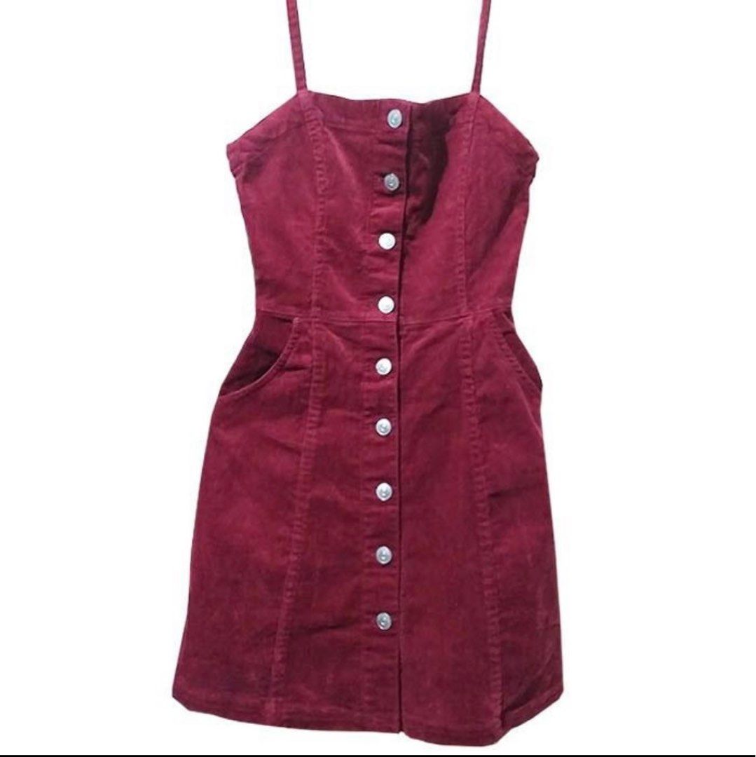 Corduroy dress hotsell h&m