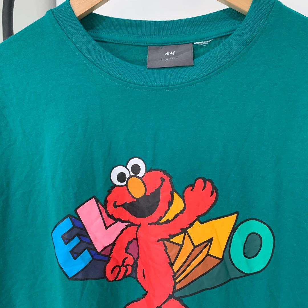 H M Elmo Relaxed Fit XL Men s Fashion Tops Sets Tshirts