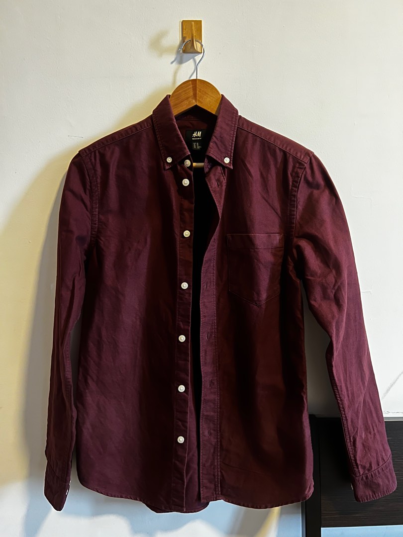 H & m mens dress shirts hot sale
