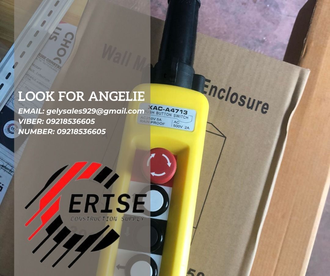 HOIST PUSH BUTTON, Commercial & Industrial, Construction Tools ...