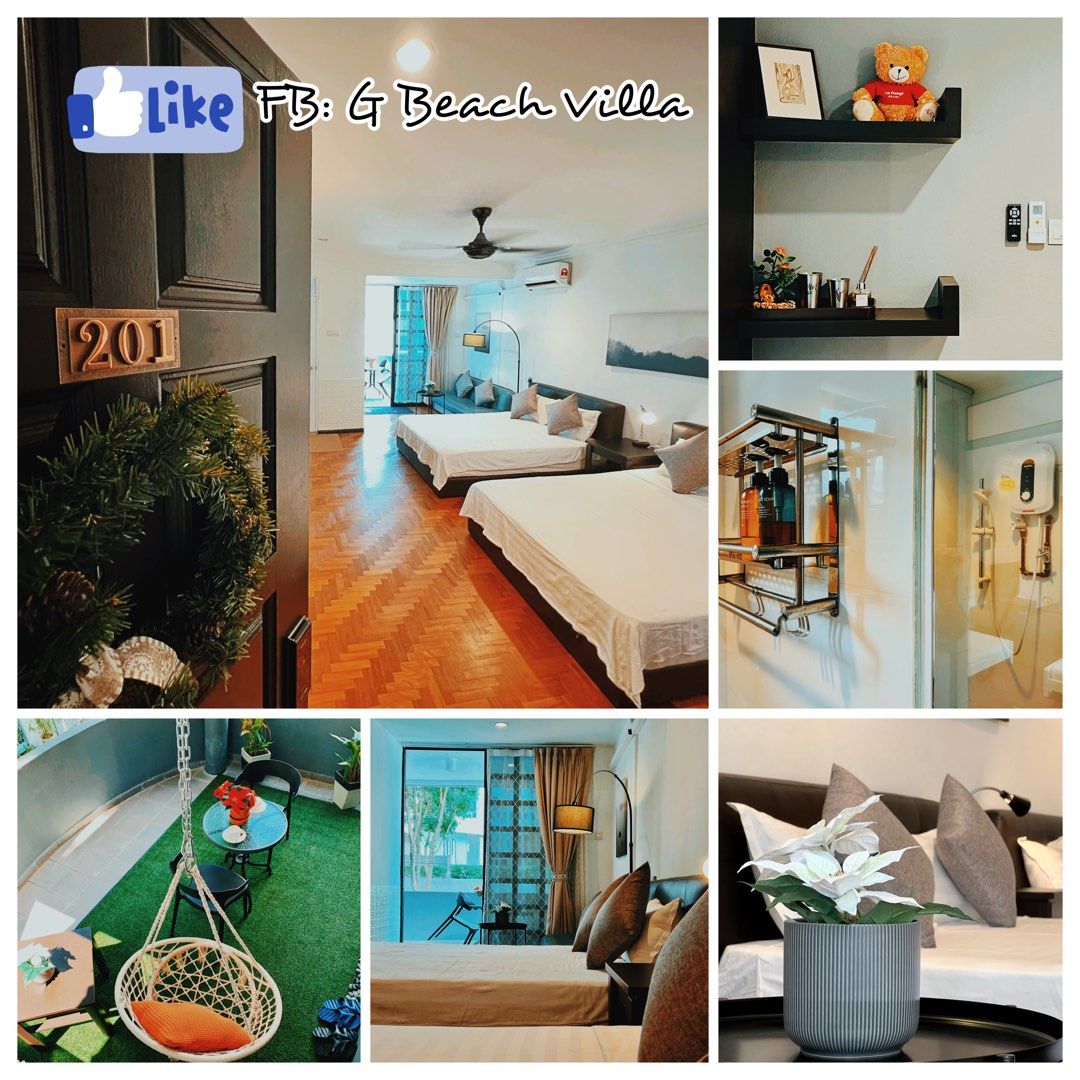 Homestay Penang G Beach Villa, Property, Rentals on Carousell