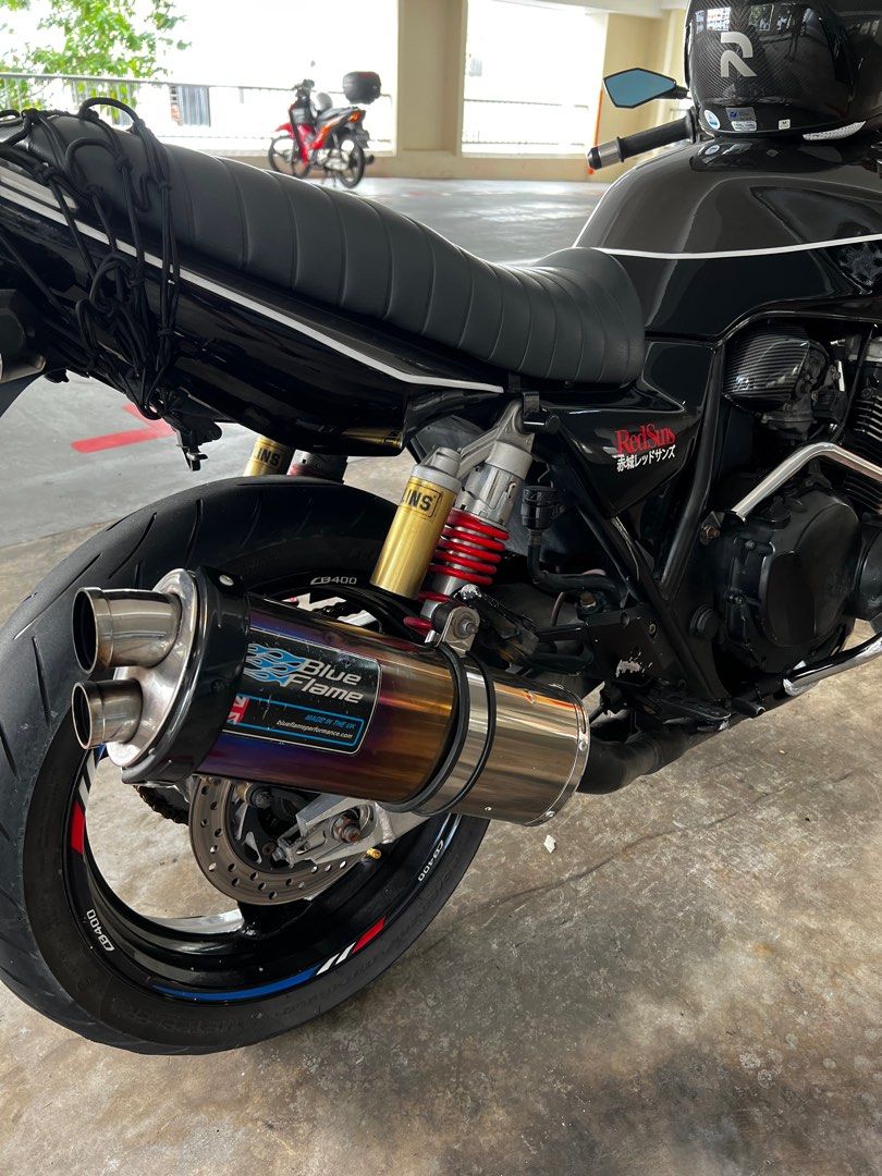 Honda CB400 Super 4 Spec 3 (COE 31 May 2025), Motorcycles, Motorcycles ...