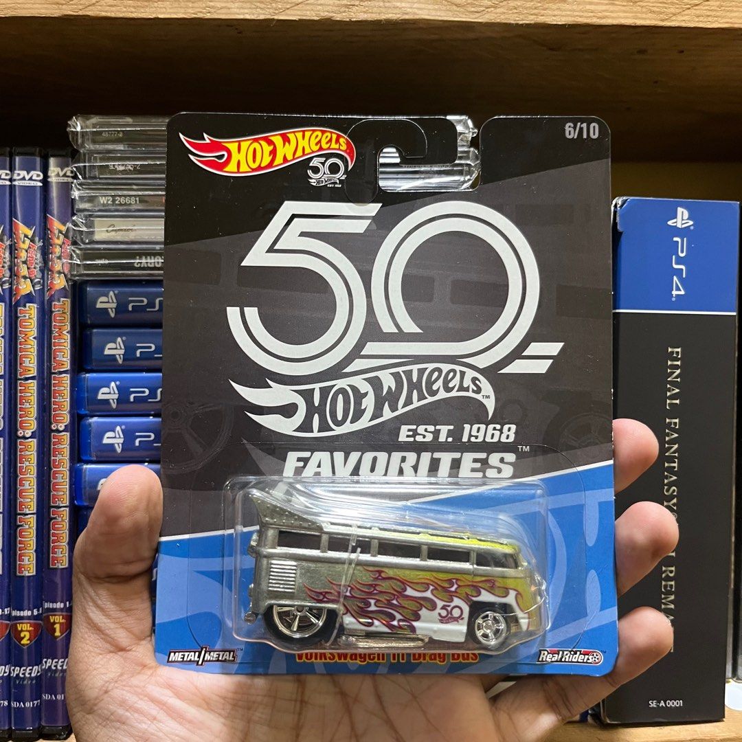 Hot wheels t1 drag bus shop 50th anniversary