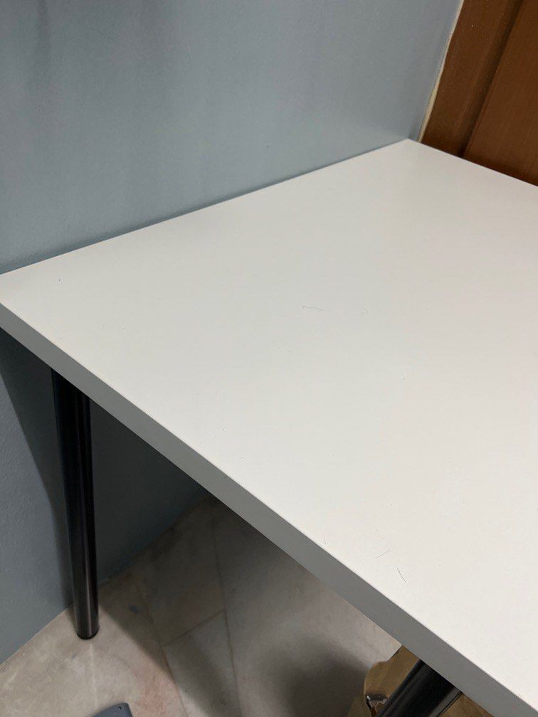 IKEA LINNMON DESK WITH ADILS LEGS Furniture Home Living