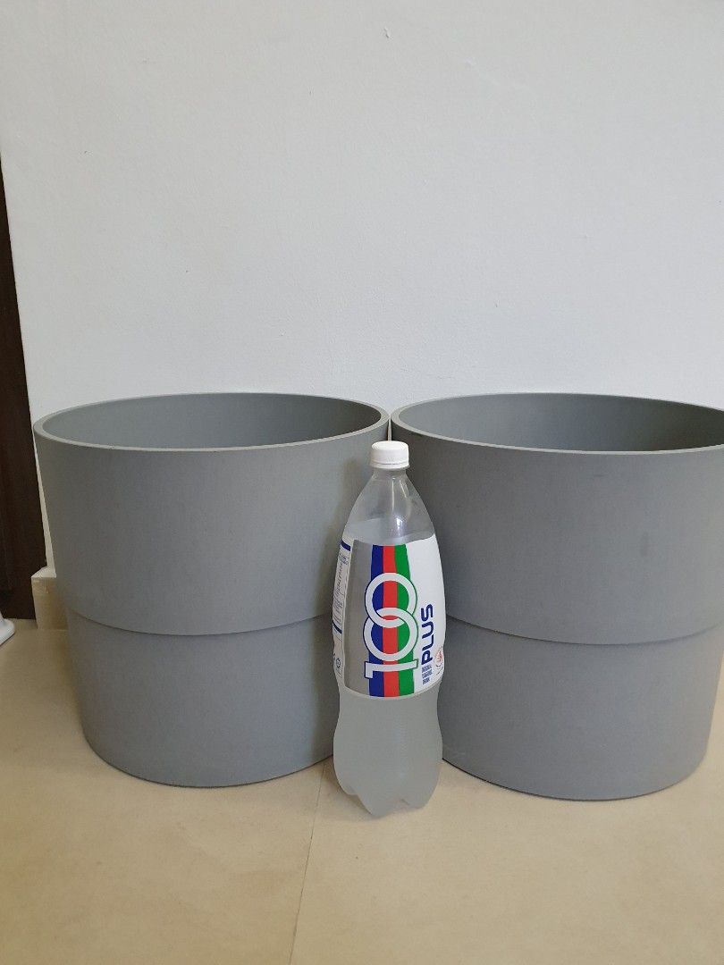 Plant pot (come with free plant) diameter 36cm, height 32cm, Furniture Plant pot (come with free plant) diameter 36cm, height 32cm, Furniture