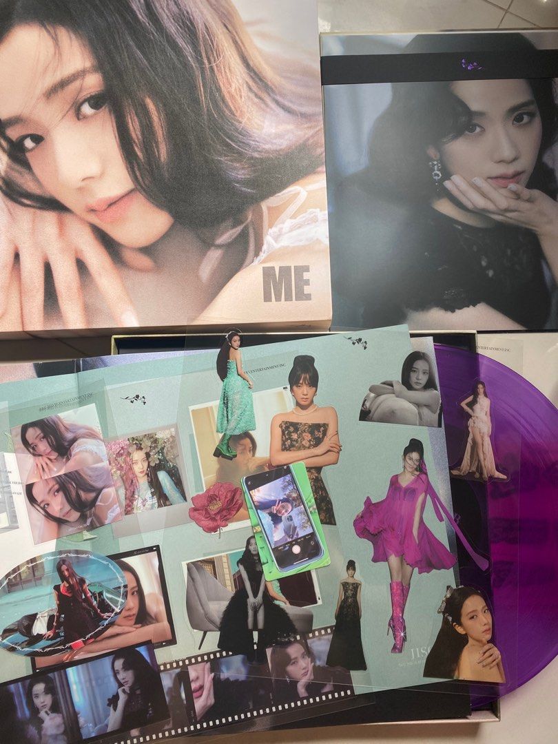 JISOO (BLACKPINK) FIRST SINGLE VINYL LP [ME] 黑膠唱片, 興趣及遊戲
