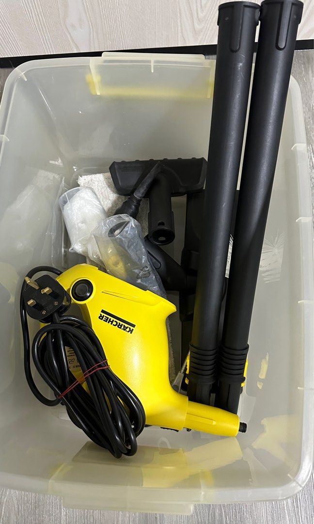 Karcher steam cleaner, Furniture & Home Living, Cleaning & Homecare