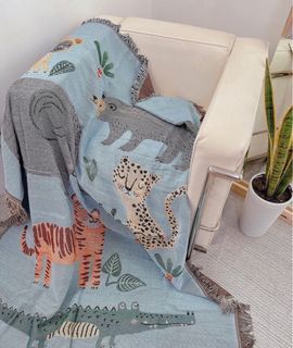 Kids throw blanket