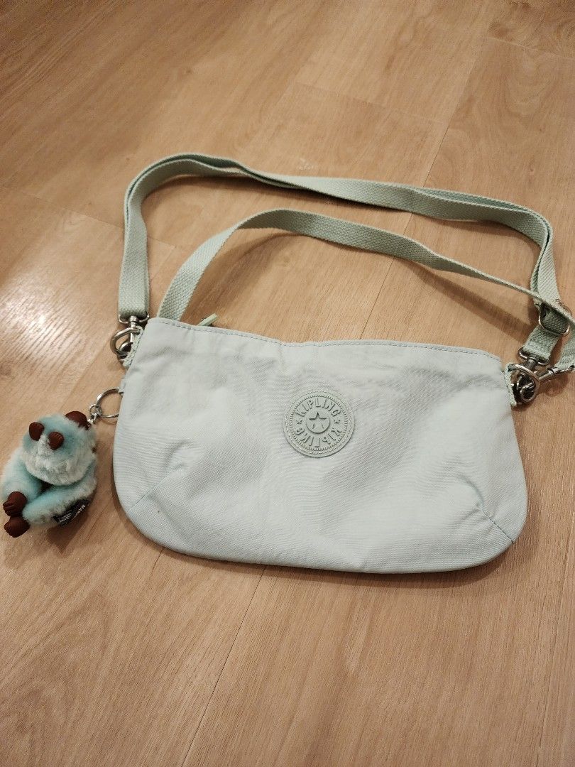 White kipling on sale cross body bag