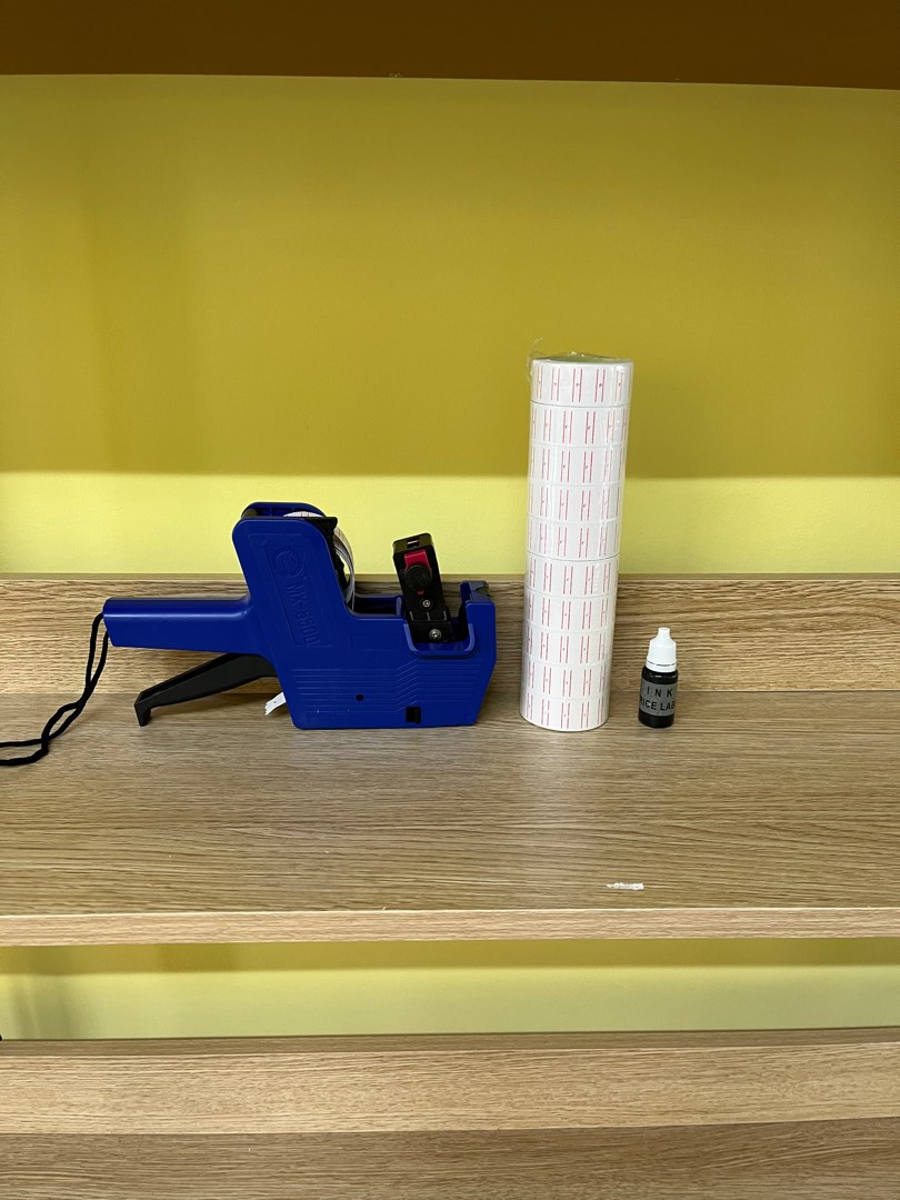 Label gun, Furniture & Home Living, Kitchenware & Tableware, Food