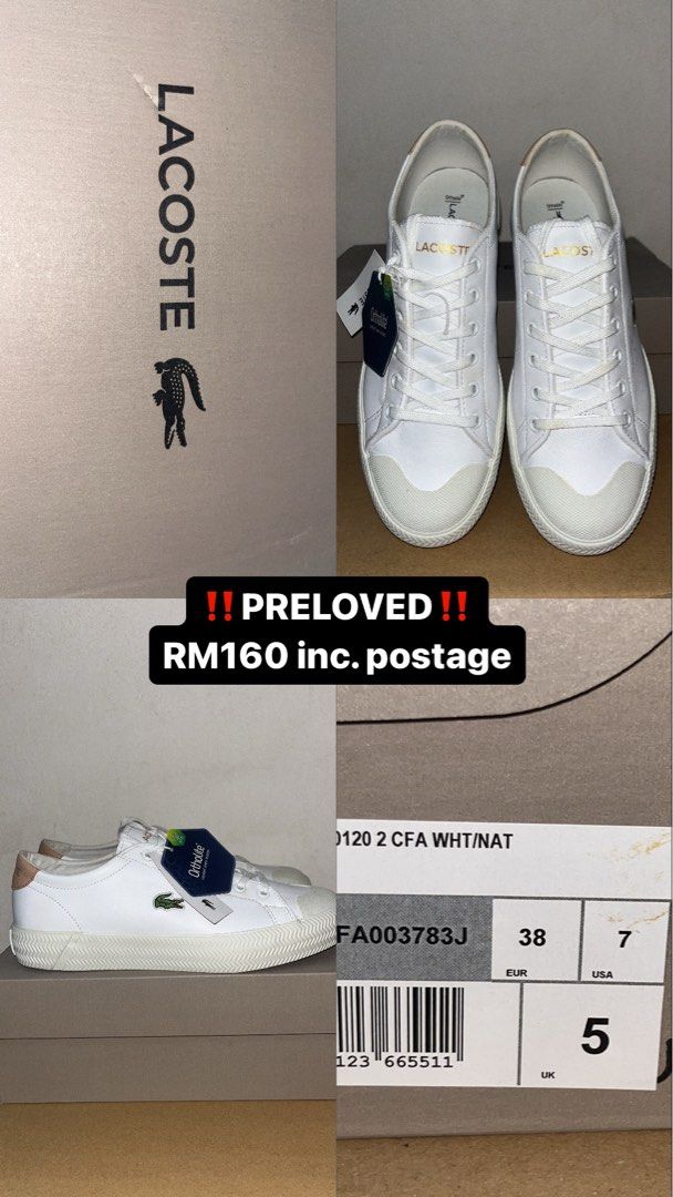 Fake lacoste discount shoes