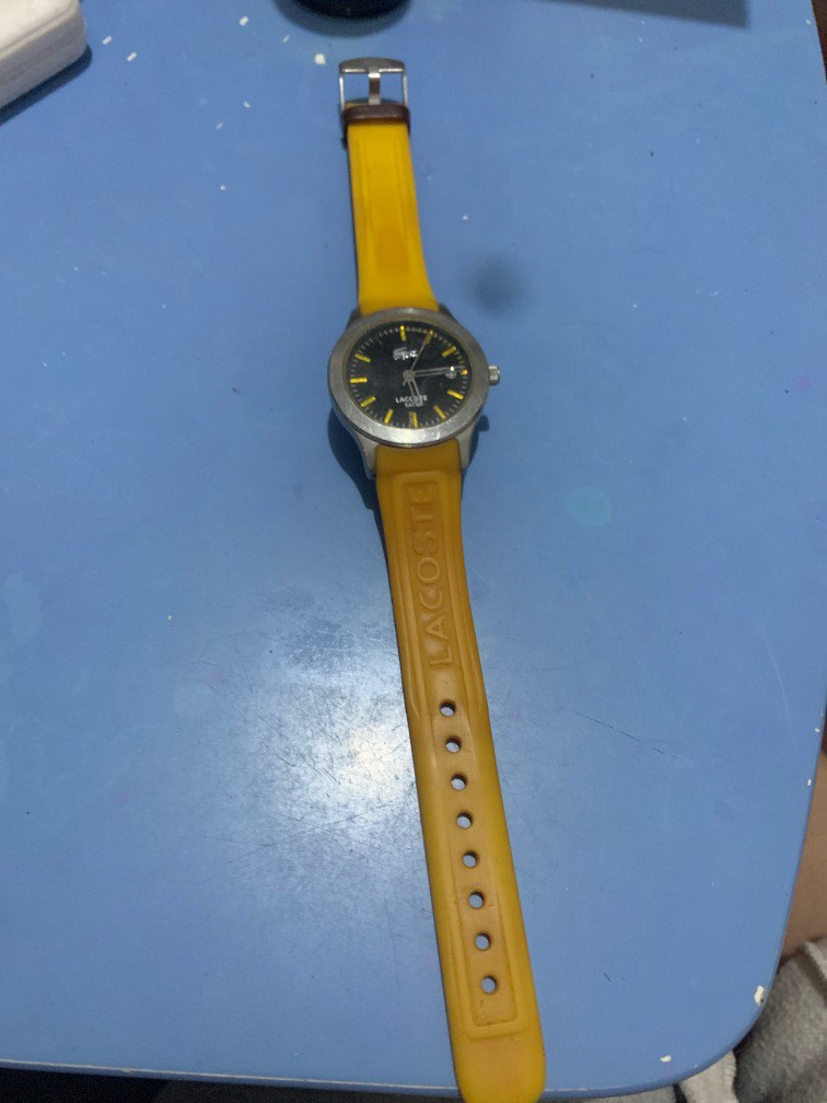 lacoste watch for repair on Carousell