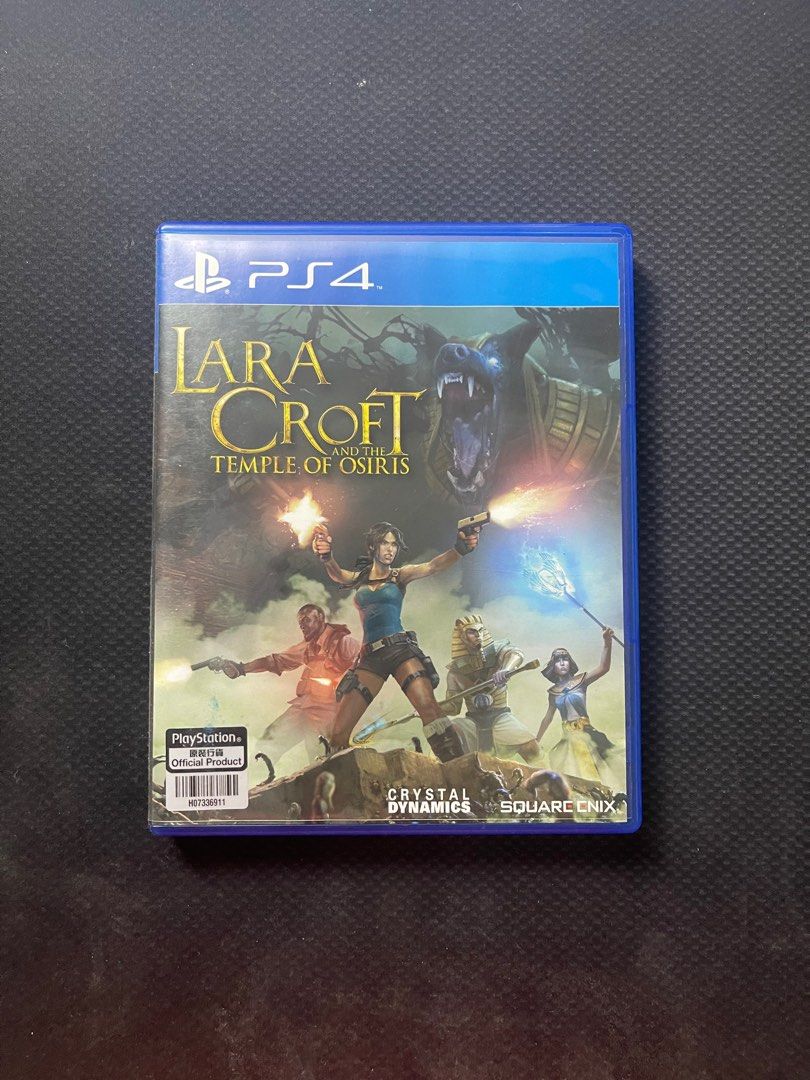 Lara Croft And The Temple Of Osiris Sur PS4 - Bon état, Boîtier Propre, Disque Impeccable