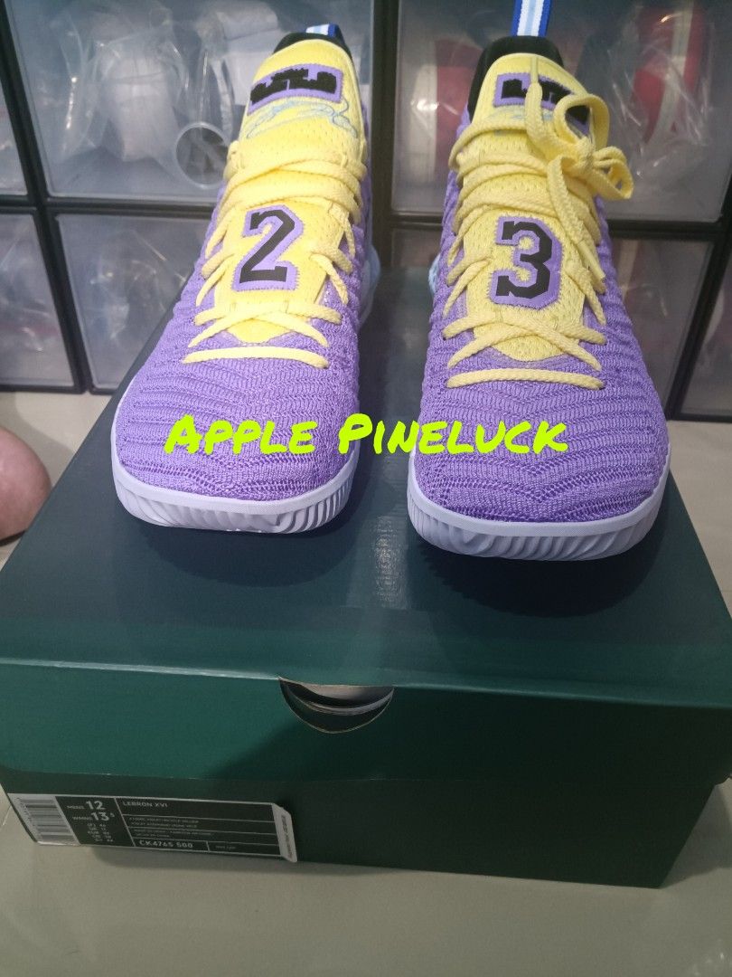 Lebron 16 lakers edition online