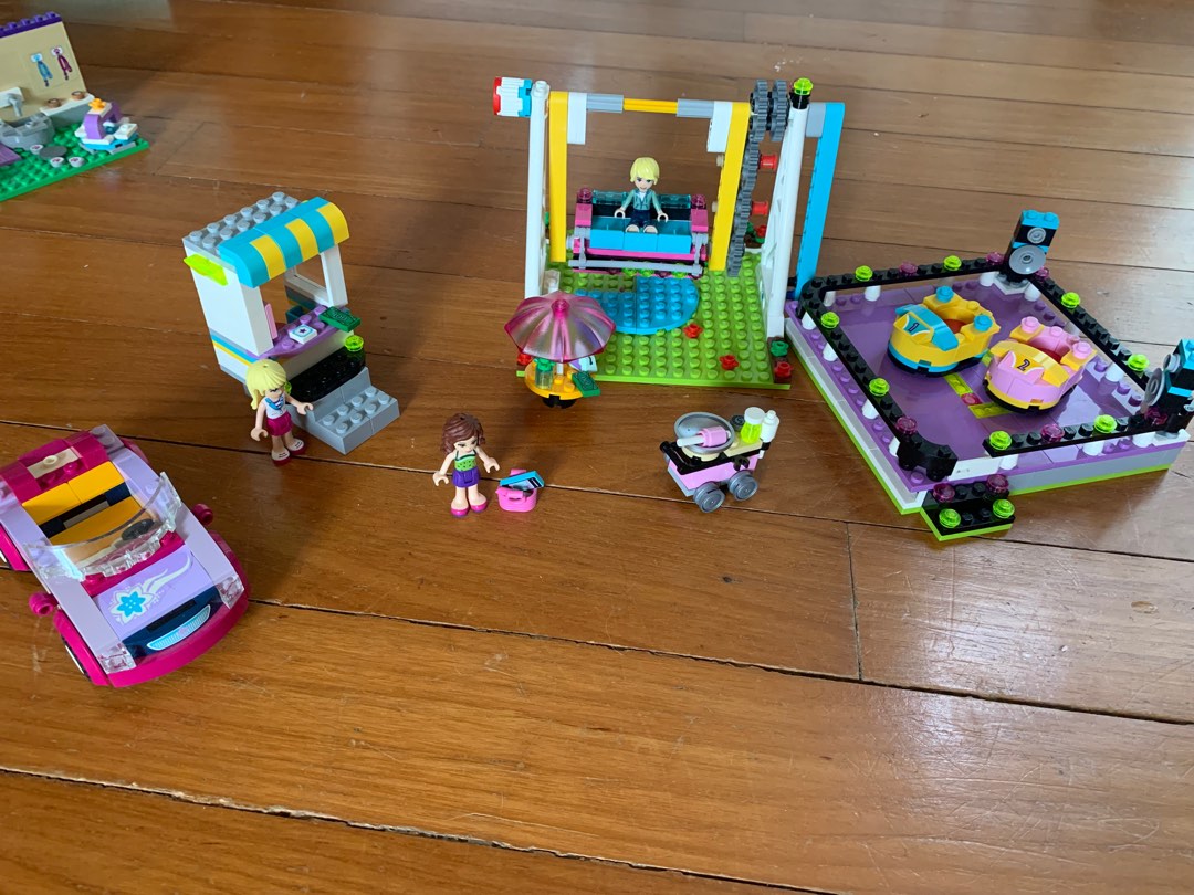 Lego Friends Bumper car set with turning ride Hobbies Toys