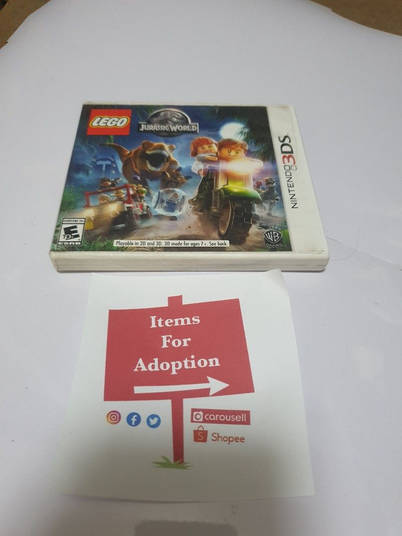 Lego Jurassic World 3DS (Nintendo 3DS, USA), Video Gaming, Video Games