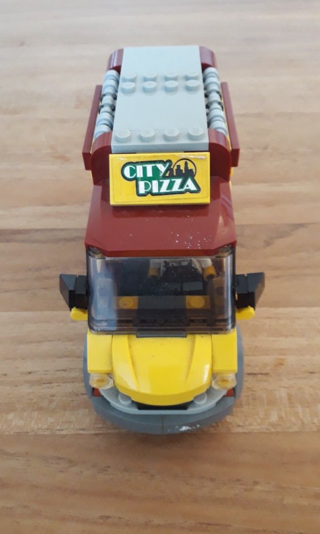 Lego city best sale 60150 pizza van