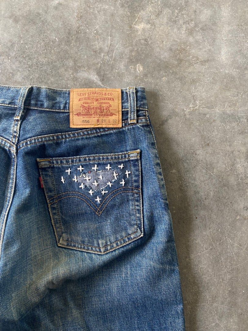 Jeans sales levis borchie