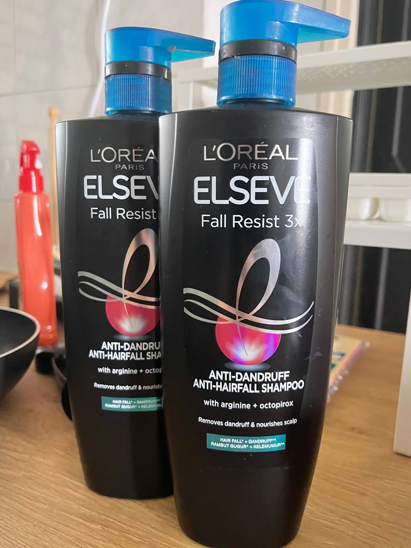 Loreal Anti Dandruff Shampoo, Beauty & Personal Care, Hair on Carousell