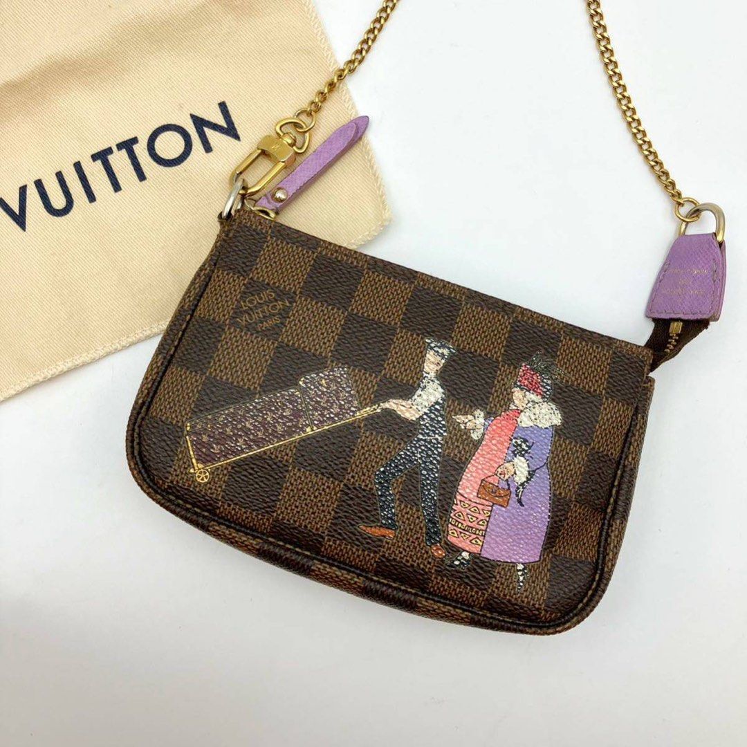Authentic Louis Vuitton Mini Pochette/Long Wallet box, Luxury, Bags &  Wallets on Carousell