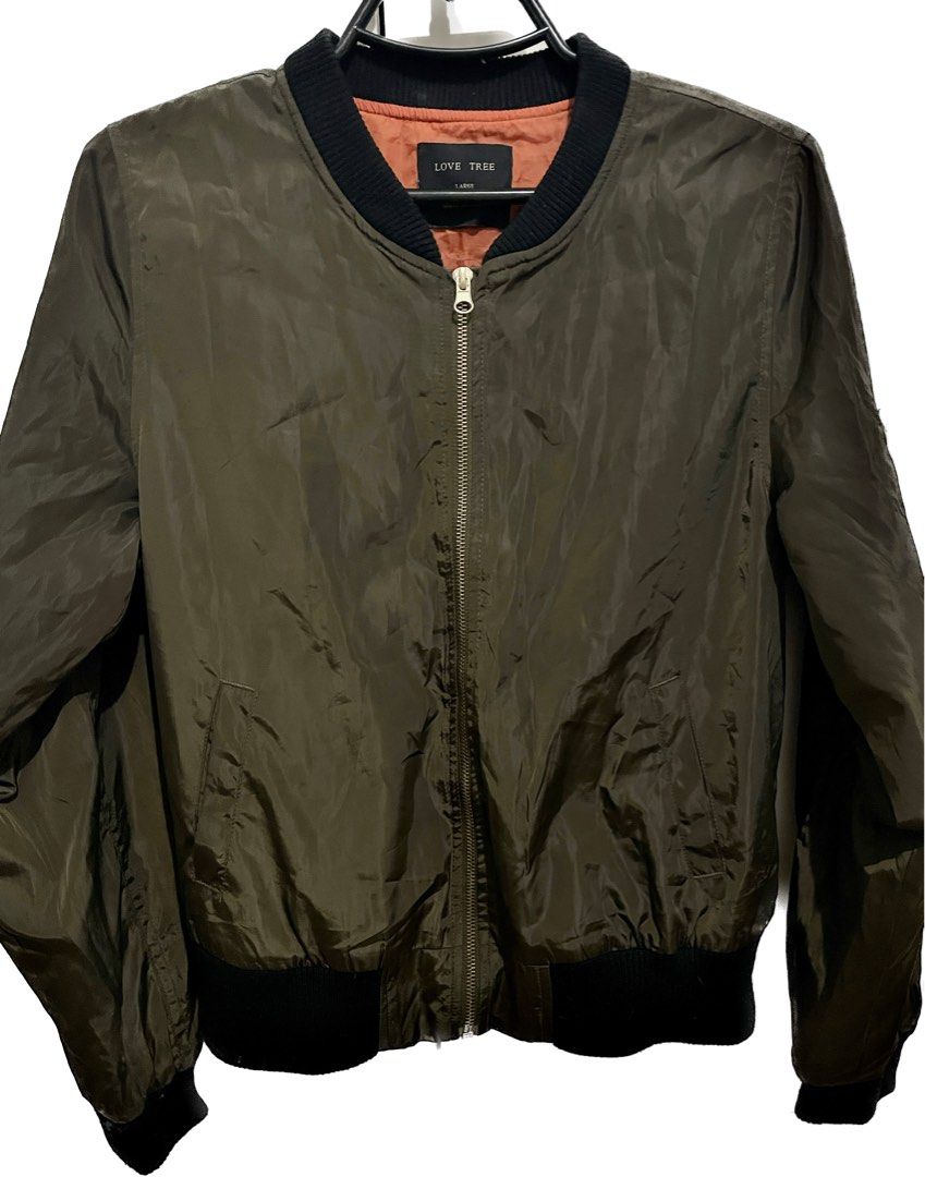 Love tree olive jacket shop