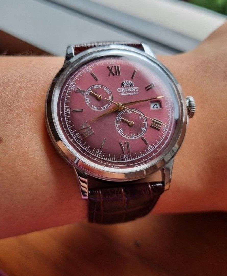 Orient bambino red outlet