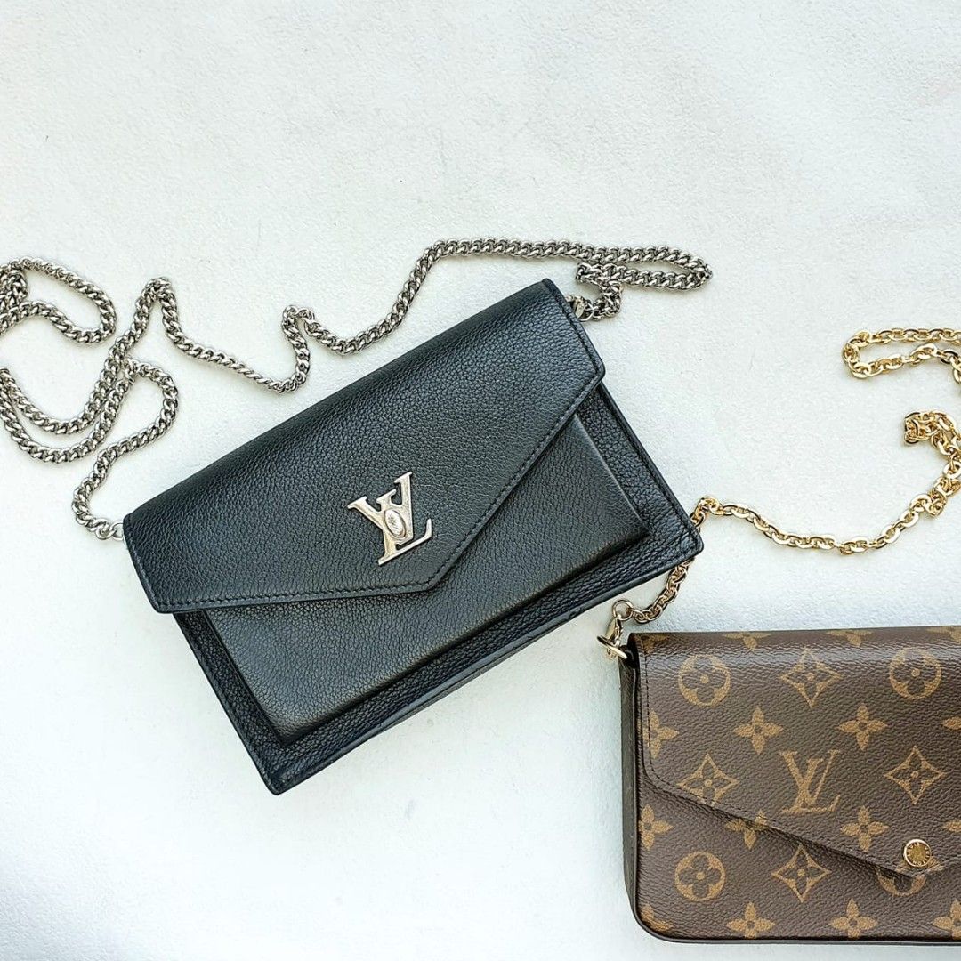 LV Mylockme Chain Pochette M63471, Luxury, Bags & Wallets on Carousell