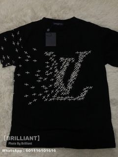 Louis Vuitton x Virgil Abloh '2054' Planes Printed Tee for Sale in
