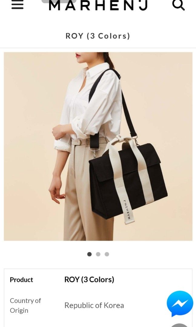 Marhen j roy bag black new arrivals