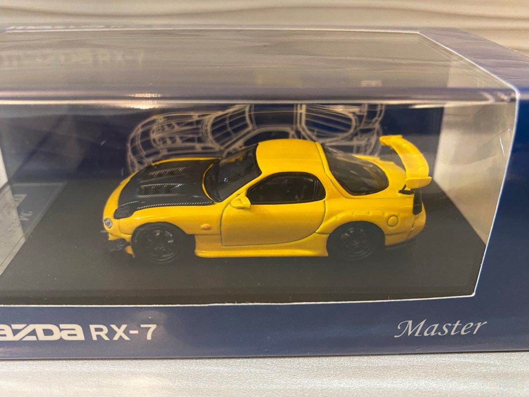 Master 1/64 Mazda RX7 FD3S Re Amemiya yellow, Hobbies & Toys, Toys ...