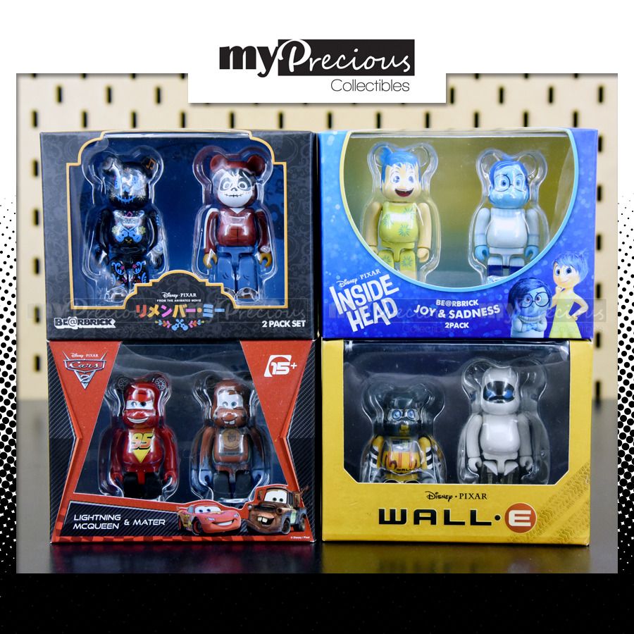 MEDICOM TOY - BE@RBRICK WALL・E and EVE 2set 400％ Disney Wall-E Eve 400% Bearbrick Figure by Medicom | eBay
