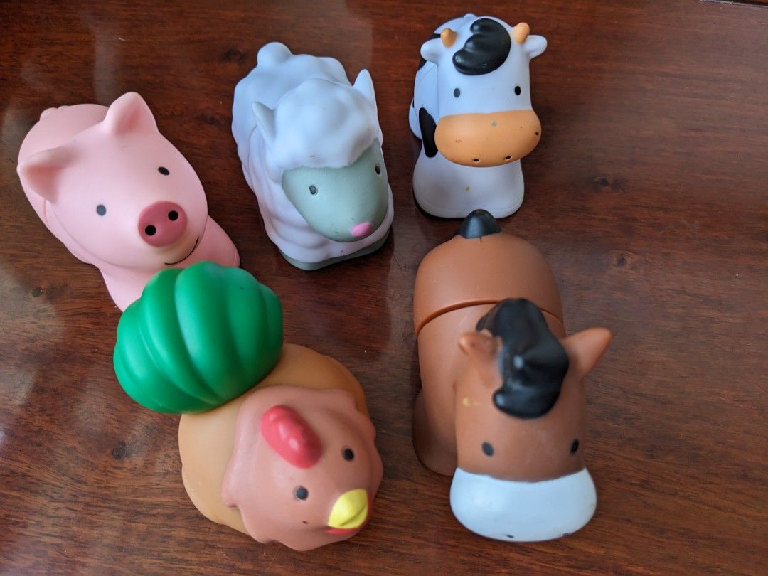 Melissa & doug pop sale blocs farm animals