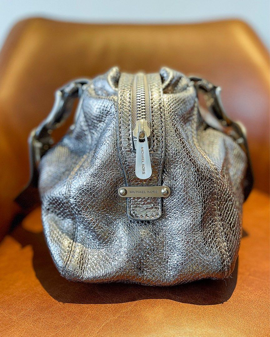 Michael kors sales pewter handbag