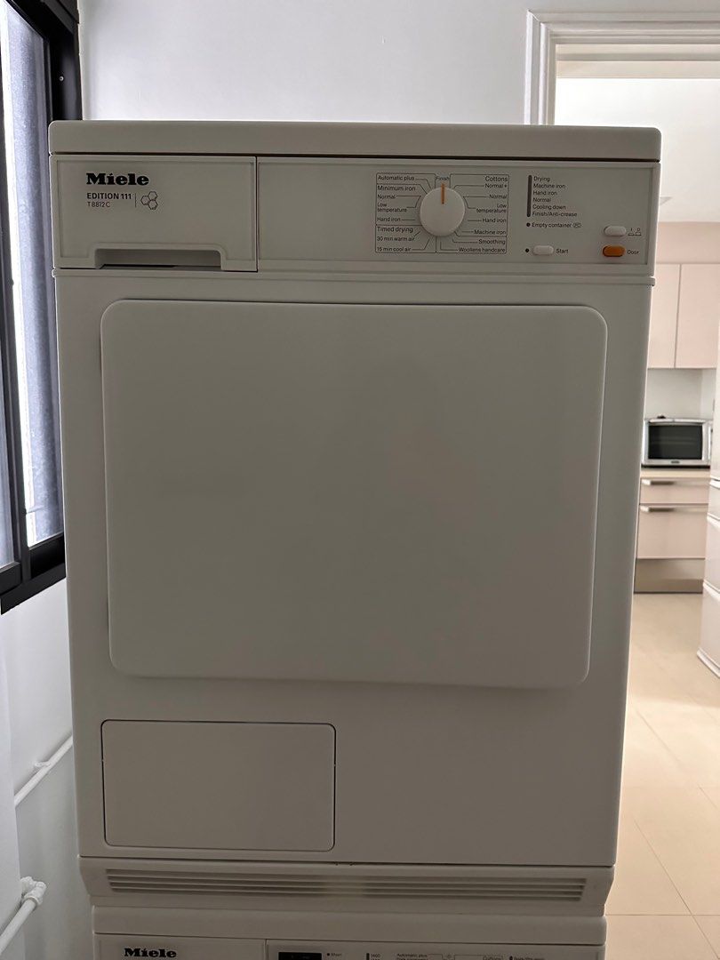 Konserveringsmiddel varsel fascisme Miele Dryer Edition 111 T8812C, TV & Home Appliances, Washing Machines and  Dryers on Carousell