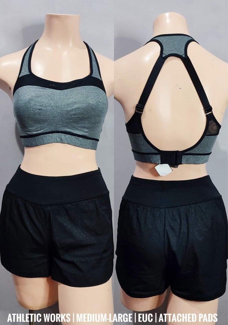 M-L) Sale! Athletic Works Padded Sportsbra, Women's Fashion, Activewear on  Carousell