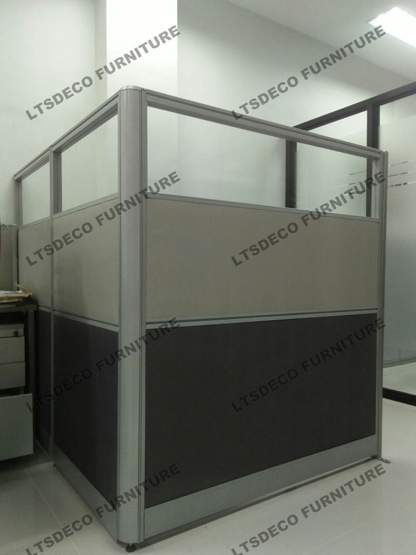 MODULAR PARTITION HIGH PANEL WITH DOOR OFFICE FURNITURE AND PARTITION ...