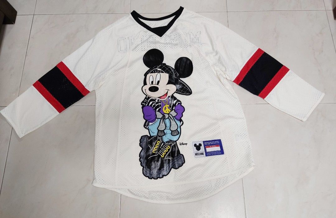 Moschino H M Disney Mickey Mouse Oversize Top Women s Fashion