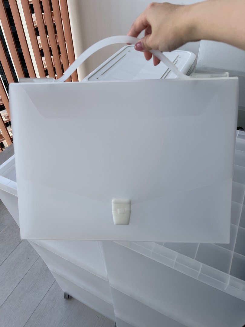 Muji document holder, Furniture & Home Living, Home Improvement