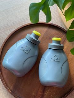 Nathan  two 10oz/300mL bottles with push pull caps